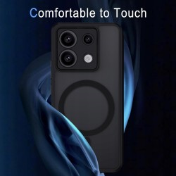 Outlet Etui magnetyczne matowe przezroczyste do Xiaomi Redmi Note 13 5G