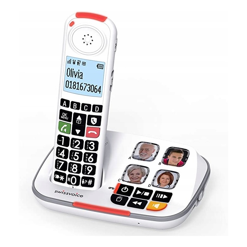Outlet Telefon bezprzewodowy A238 Xtra 2355 głośny 90dB sekretarka 30min