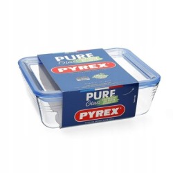 Pojemnik na Lunch Pyrex Pure Glass Szkło Przeźroczyste 2.6l OPIS