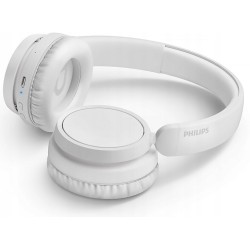 Outlet Philips TAH5209WT słuchawki nauszne BT 65h mikrofon składane białe
