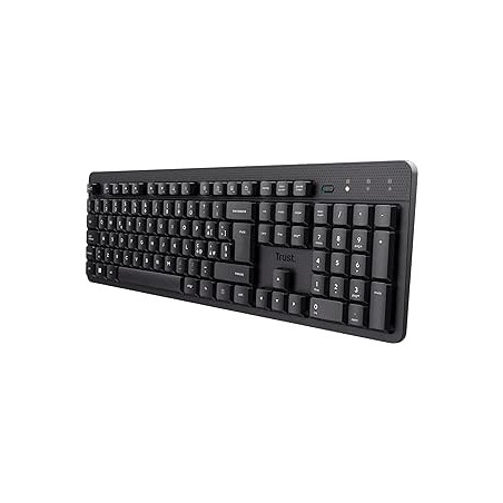 Outlet Trust Ody II Bezprzewodowa Klawiatura Cicha Włoski QWERTY czarna