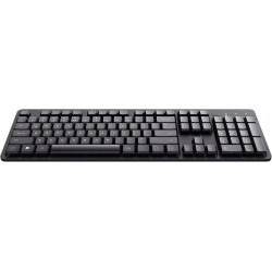 Outlet Trust Ody II Bezprzewodowa Klawiatura Cicha Włoski QWERTY czarna