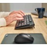 Outlet Trust Ody II Bezprzewodowa Klawiatura Cicha Włoski QWERTY czarna