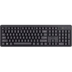 Outlet Trust Ody II Bezprzewodowa Klawiatura Cicha Włoski QWERTY czarna