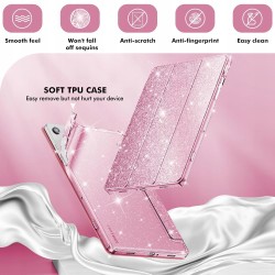 Outlet INFILAND Etui ochronne do Samsung Galaxy Tab A11+/A9+ różowe