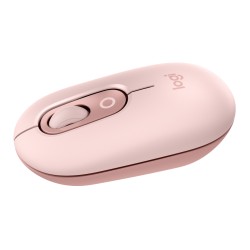Outlet Myszka bezprzewodowa Logitech POP ICON Mouse sensor optyczny różowa