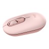 Outlet Myszka bezprzewodowa Logitech POP ICON Mouse sensor optyczny różowa