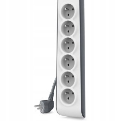 Outlet Belkin BSV603CA2M listwa przeciwprzepięciowa 6 gniazd 2m 650J USB