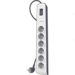 Outlet Belkin BSV603CA2M listwa przeciwprzepięciowa 6 gniazd 2m 650J USB