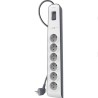 Outlet Belkin BSV603CA2M listwa przeciwprzepięciowa 6 gniazd 2m 650J USB