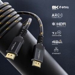 Outlet Kabel KabelDirekt HDMI 8K HDMI - HDMI ultra szybki/48G 5 m