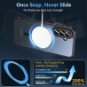 Outlet Magnetyczne etui Samsung Galaxy A56 5G ze szkłem hartowanym czarne