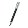 Outlet Pióro Faber-Castell na naboje atramentowe czarne-srebrne