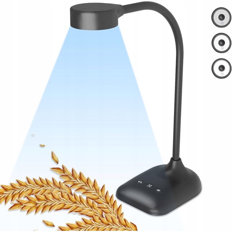 Kamera do Dokumentów USB z adapterem typu C podświetleniem LED 1080p