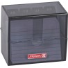 Outlet Pudełko Brunnen 102058090 czarne 8,5 x 7,5 x 4,8 cm na karty A8