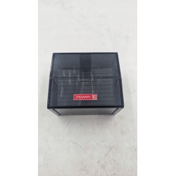 Outlet Pudełko Brunnen 102058090 czarne 8,5 x 7,5 x 4,8 cm na karty A8