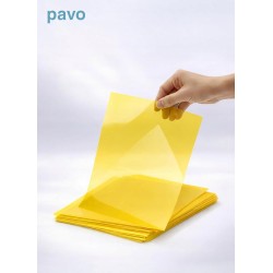 Outlet Folia okładkowa Pavo A4 PVC 0,20 mm przezroczysta/żółta 100 szt OPIS
