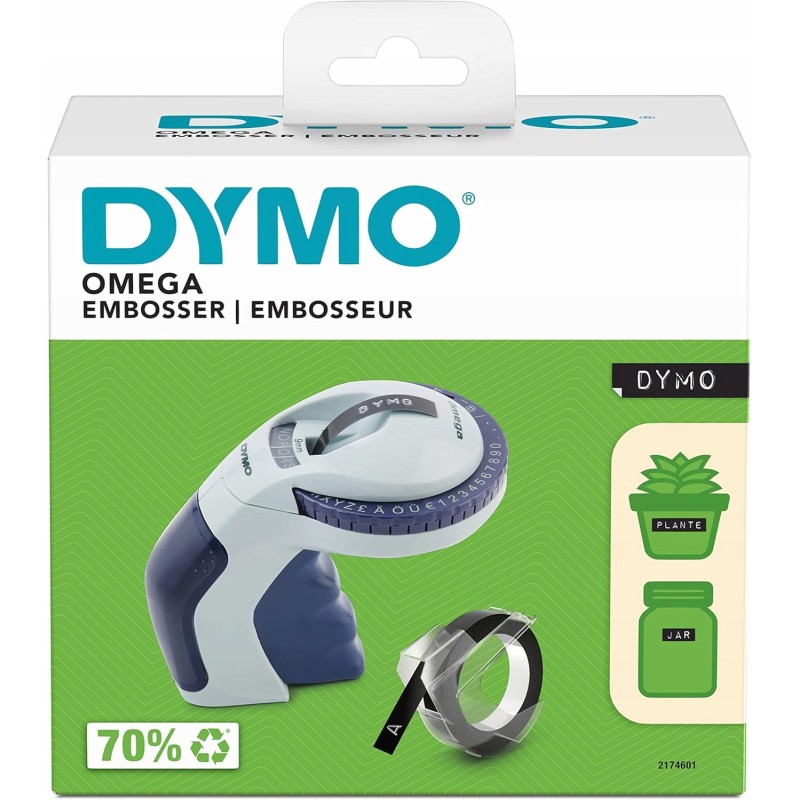 Outlet Dymo Omega ręczna wytłaczarka etykiet 9 mmx 2m trwałe oznaczenia
