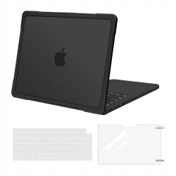 MOSISO Etui twarde do MacBook Pro 14" - czarna szybka ochrona