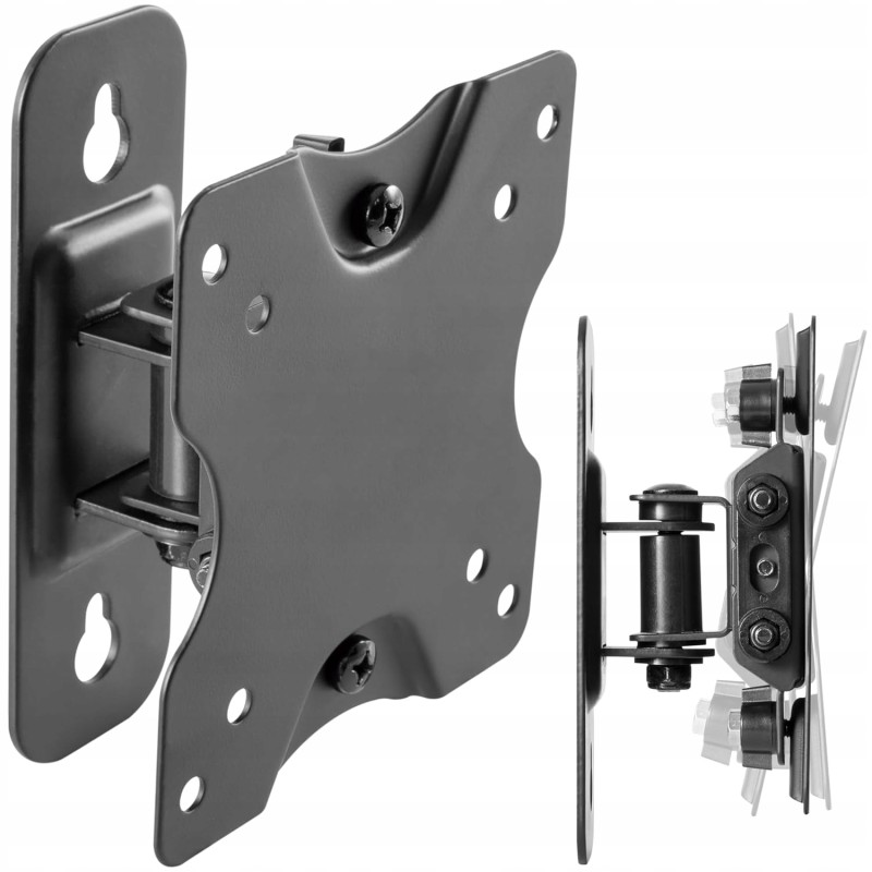 Outlet RICOO uchwyt do monitora 13-34 cale, obrotowy, odchylany, czarny