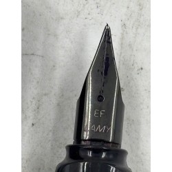 Lamy AL-star black pióro wieczne EF czarne aluminium dla praworęcznych