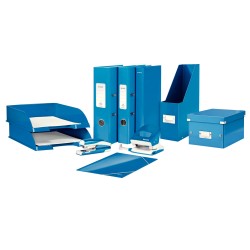 Outlet Zszywacz biurowy elektryczny Leitz 5566 niebieski + 1000 zszywek