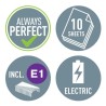 Outlet Zszywacz biurowy elektryczny Leitz 5566 niebieski + 1000 zszywek