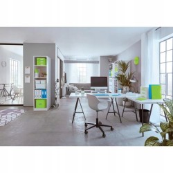 Outlet Zszywacz biurowy elektryczny Leitz 5566 niebieski + 1000 zszywek