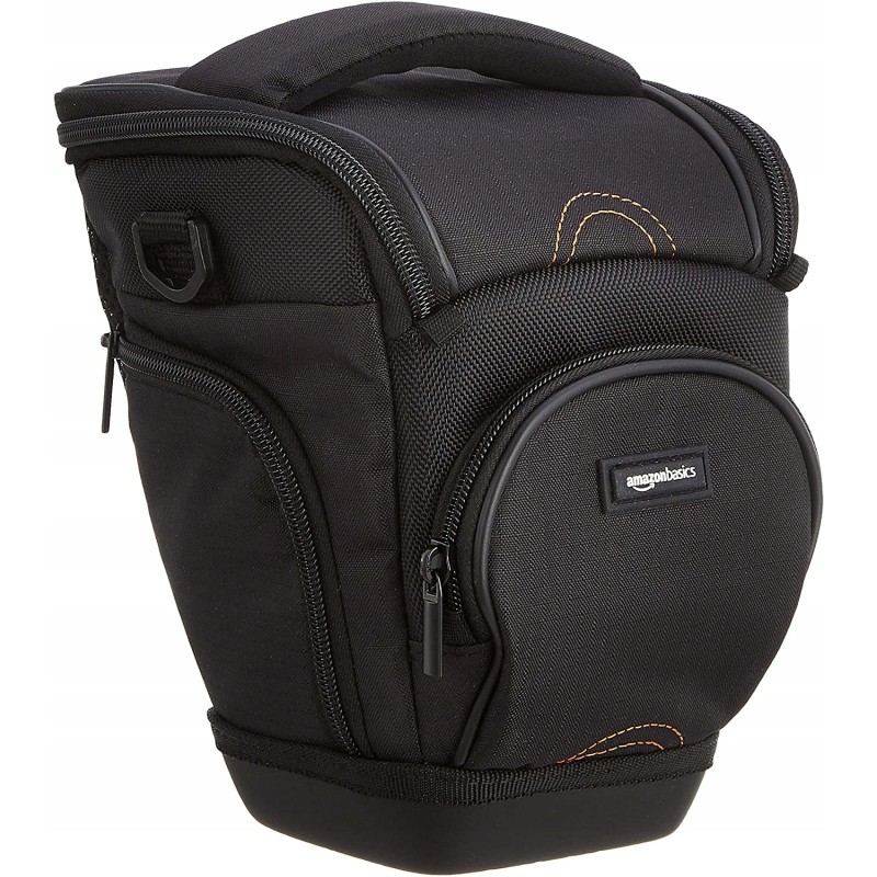 Outlet AmazonBasics RFQ468 futerał do aparatu 6,9 x 6,3 x 9 cali czarny