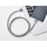 Outlet Kabel USB-C USB-A 3.1 Gen2 10Gb/s 3A pleciony szybkie ładowanie
