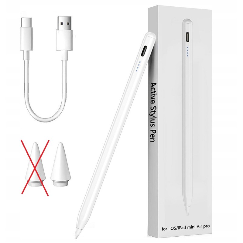 Outlet AKTYWNY RYSIK DO APPLE PENCIL 6-11 GENERACJI SZYBKIE ŁADOWANIE PALM