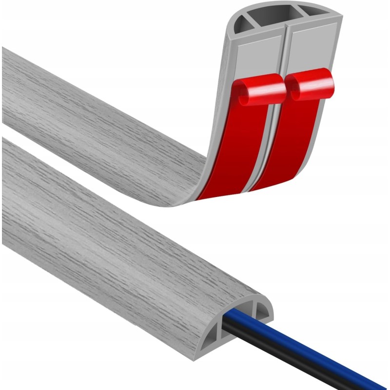 Outlet Kanał kablowy samouszczelniający 8x10mm 1m PVC do drewna solarny