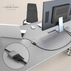 Outlet KabelDirekt Adapter USB C na DVI 0,15 m 4K/30 Hz USB C 3.1