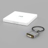 Outlet KabelDirekt Adapter USB C na DVI 0,15 m 4K/30 Hz USB C 3.1