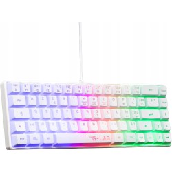 USZKODZONY Klawiatura mechaniczna The G-Lab Keyz Hydrogen
