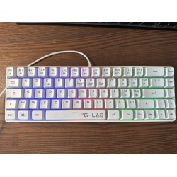 USZKODZONY Klawiatura mechaniczna The G-Lab Keyz Hydrogen
