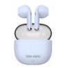 Outlet Ample Bezprzewodowe słuchawki douszne Bluetooth 5.3, niebieskie