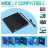 Outlet Zewnętrzny napęd CD/DVD 7 w 1 USB 3.0 z 4 portami USB i USB-C