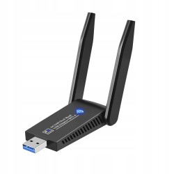 Outlet Karta sieciowa USB Wifi 1300 Mbps USB 3.0 5 GHz 2,4 GHz o dużym