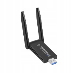 Outlet Karta sieciowa USB Wifi 1300 Mbps USB 3.0 5 GHz 2,4 GHz o dużym