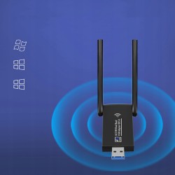 Outlet Karta sieciowa USB Wifi 1300 Mbps USB 3.0 5 GHz 2,4 GHz o dużym