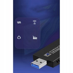 Outlet Karta sieciowa USB Wifi 1300 Mbps USB 3.0 5 GHz 2,4 GHz o dużym