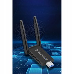 Outlet Karta sieciowa USB Wifi 1300 Mbps USB 3.0 5 GHz 2,4 GHz o dużym