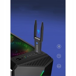 Outlet Karta sieciowa USB Wifi 1300 Mbps USB 3.0 5 GHz 2,4 GHz o dużym