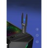 Outlet Karta sieciowa USB Wifi 1300 Mbps USB 3.0 5 GHz 2,4 GHz o dużym