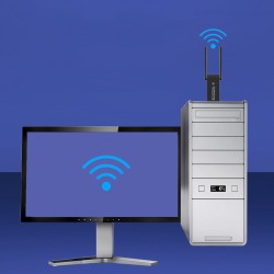 Outlet Karta sieciowa USB Wifi 1300 Mbps USB 3.0 5 GHz 2,4 GHz o dużym