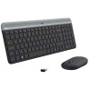 Zestaw klawiatura i mysz Logitech czarny