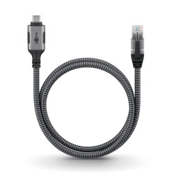 Goobay WNC70697 kabel USB-C RJ45 Ethernet 1,5 m LAN 1Gbit CAT6 adapter