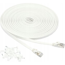 Amazon Basics RJ45 Cat-7 Gigabit Ethernet Patch Internet kabel 9,1M