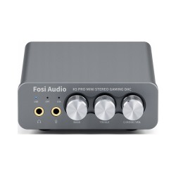 Outlet Fosi Audio K5 Pro DAC AMP wzmacniacz słuchawkowy USB mikrofon